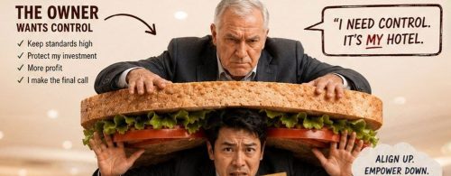آیا شما هم در هتل یک مدیر ساندویچی هستید؟