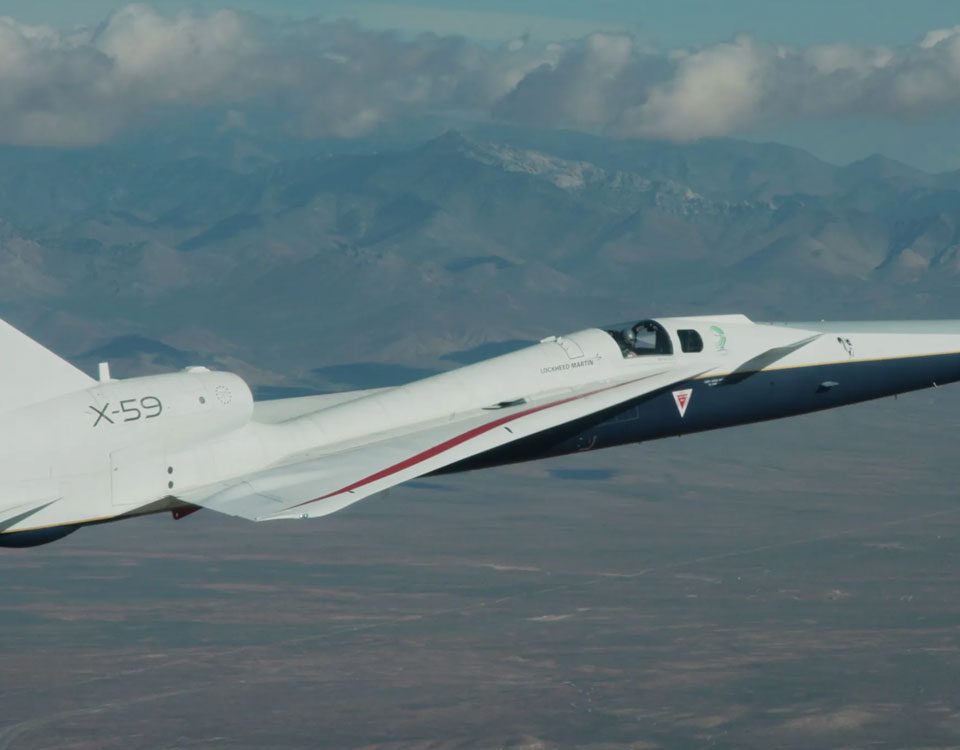 جت X-59 ناسا رکورد سرعت جدیدی ثبت کرد